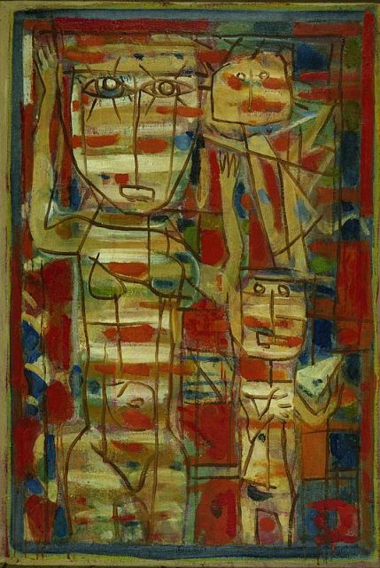 Vénus blanche, 1946, Huile sur toile, 110 x 76 cm